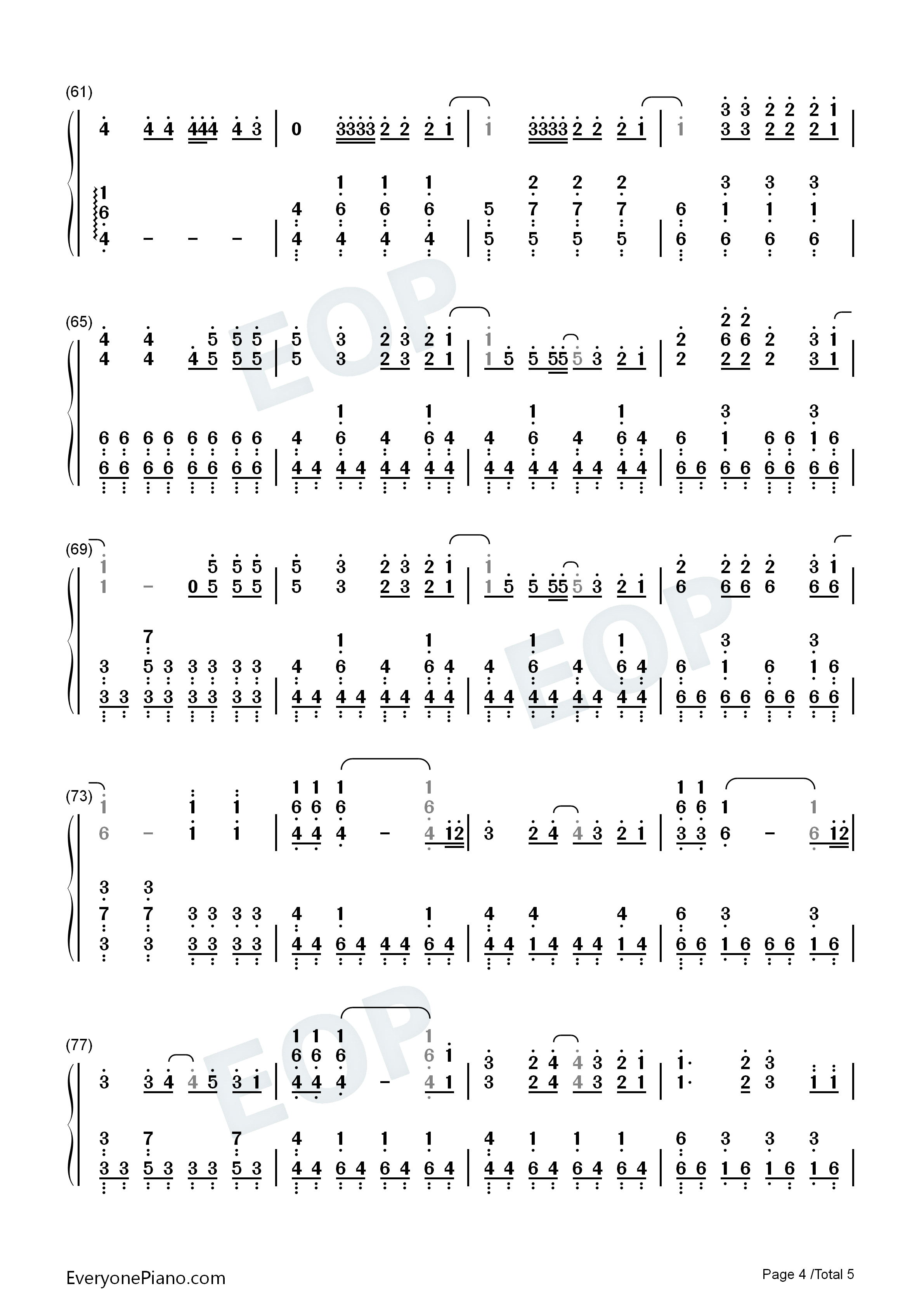 Lovesick_Girls钢琴简谱_Blackpink演唱