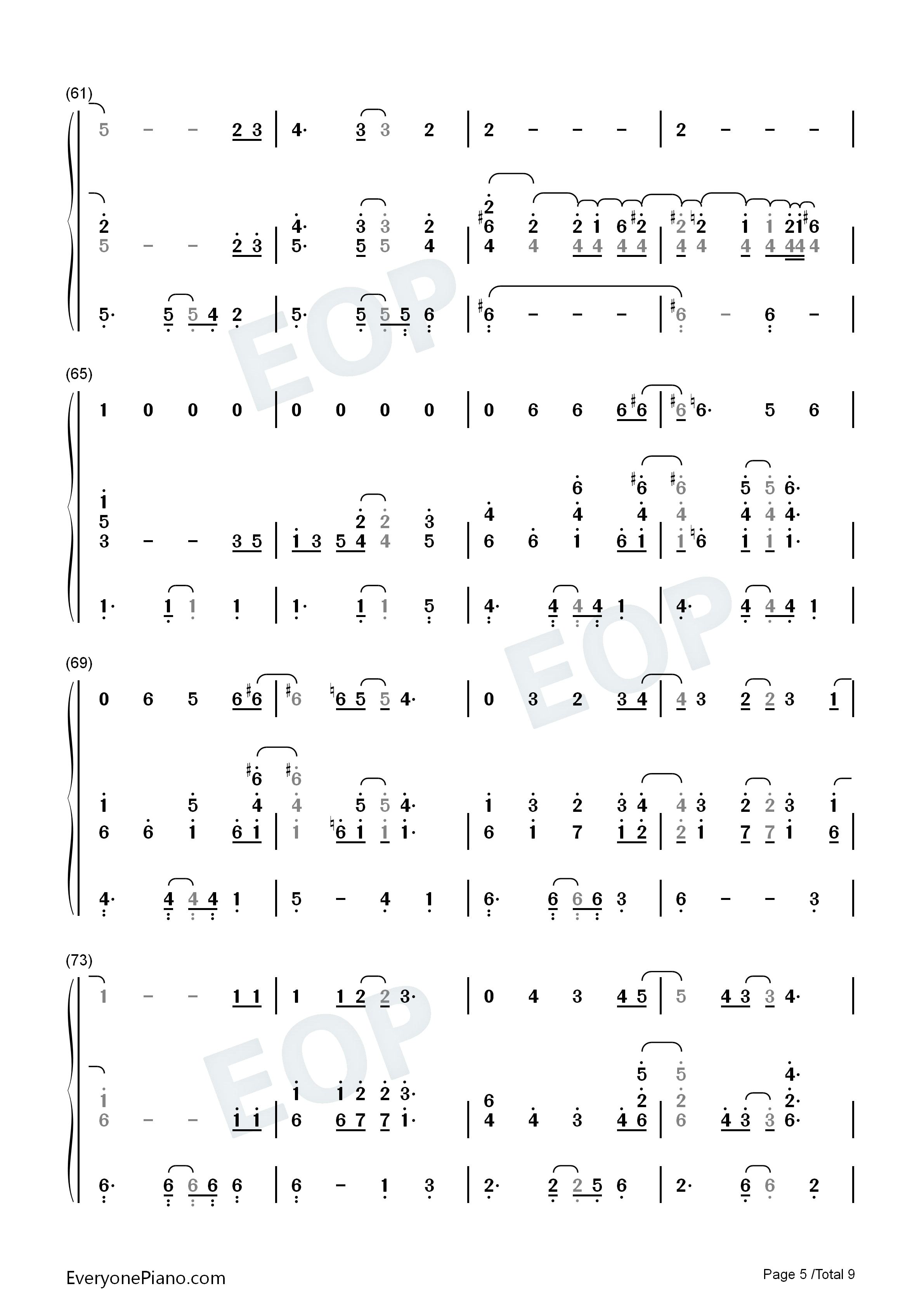 I_Will_Be_There_for_You钢琴简谱_The_Rembrandts演唱