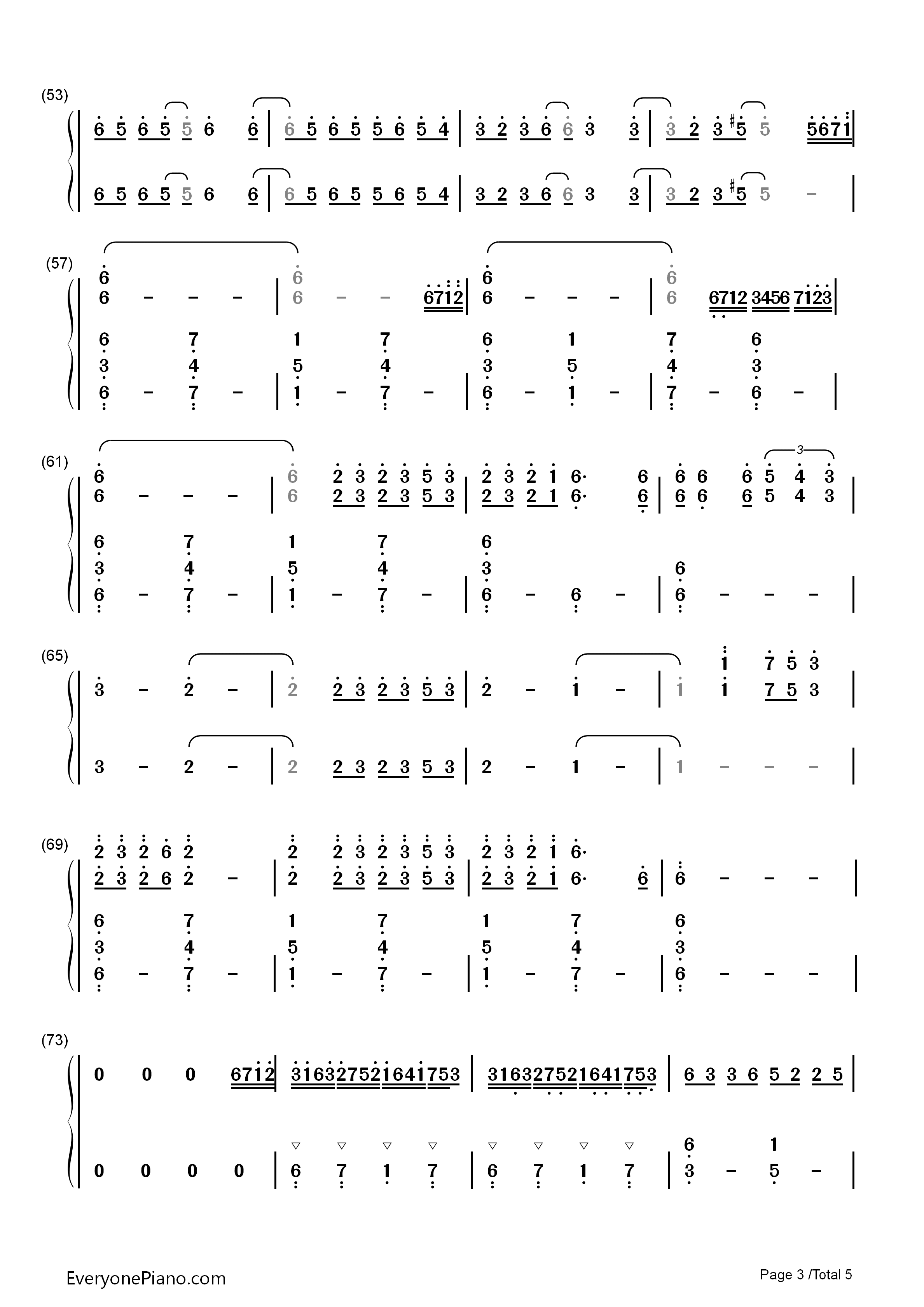 Merry_Christmas_Mr._Lawrence钢琴简谱_Hikaru_Utada演唱