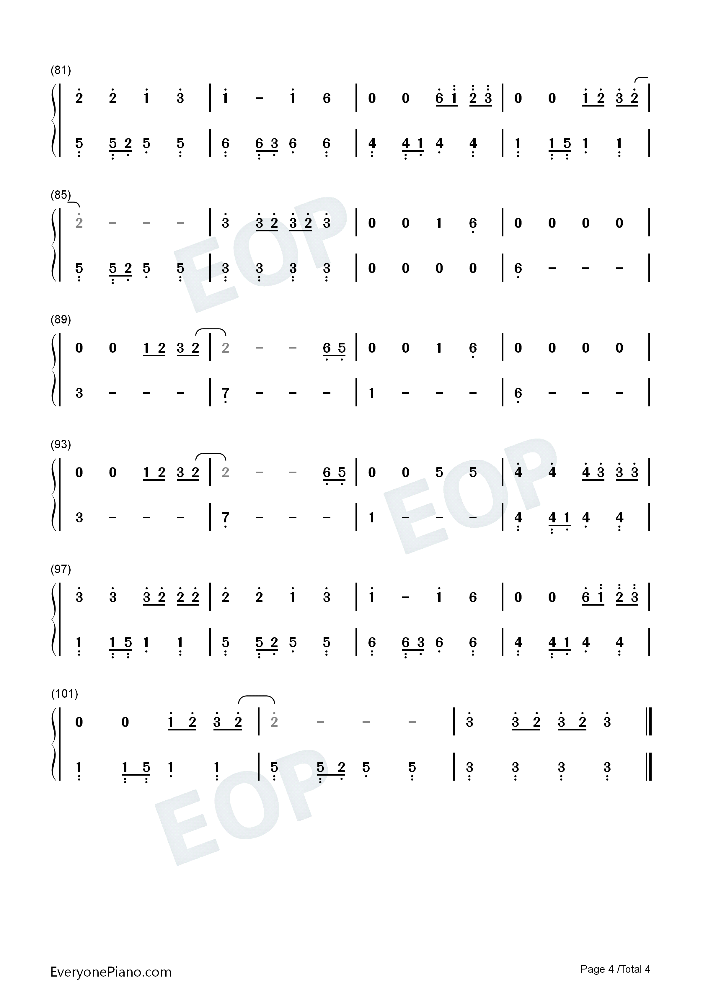 Thats_What_I_Want钢琴简谱_Lil_Nas_X演唱