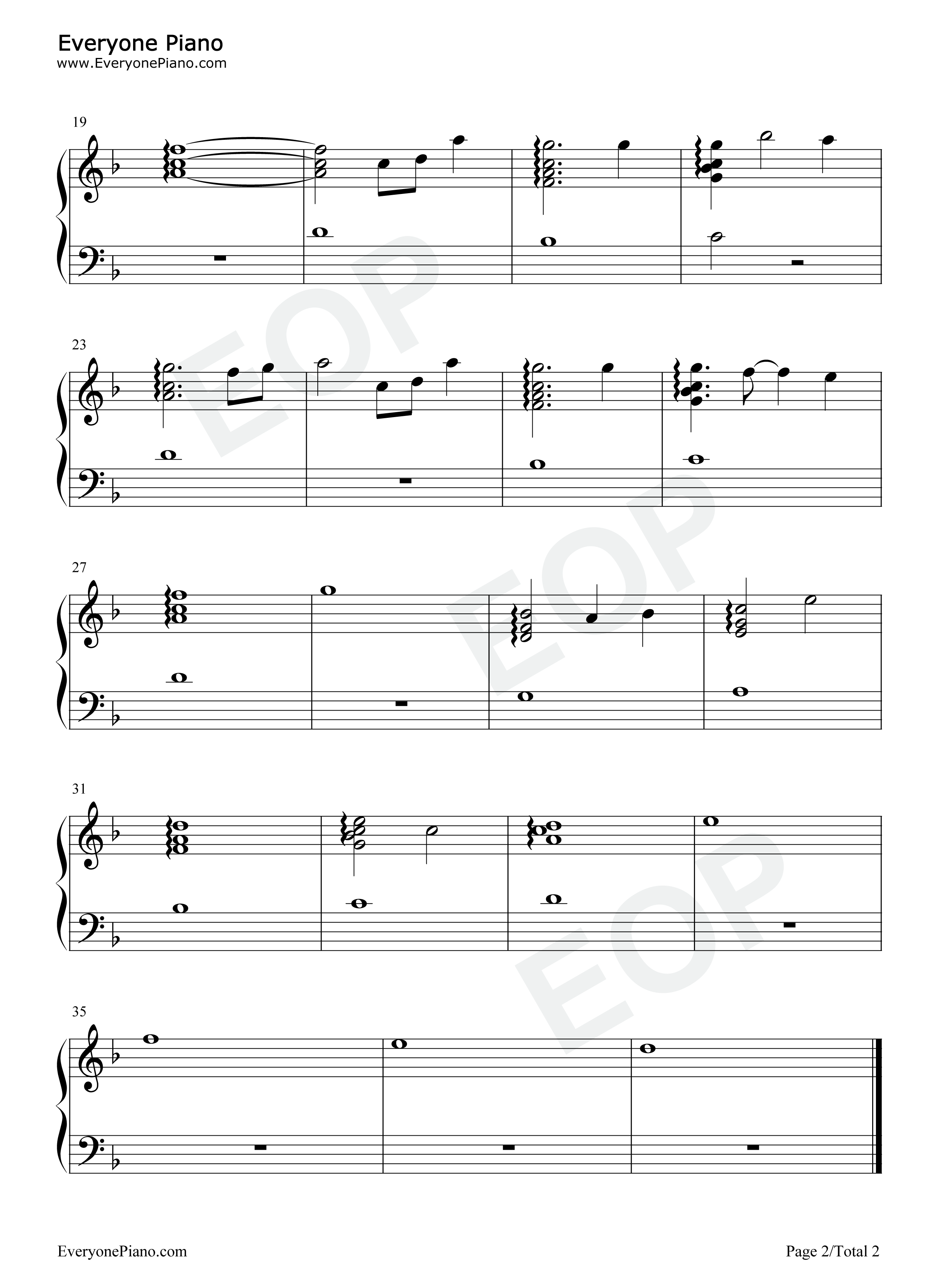 Love_Theme钢琴谱_小濑村晶