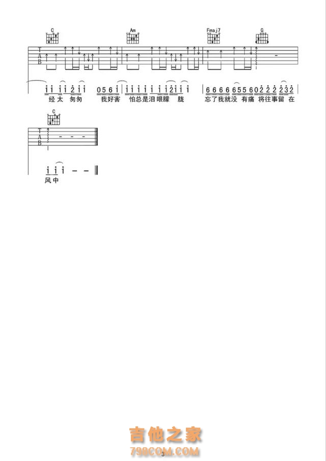 李宗盛最经典10首歌吉他谱,年少不懂李宗盛,听懂已是曲终人!