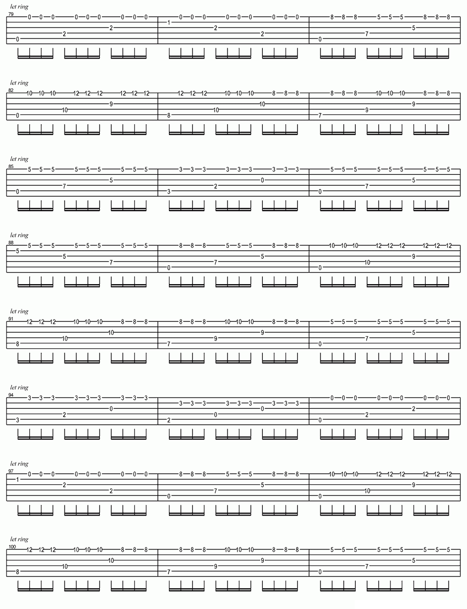 月光下的凤尾竹指弹吉他谱预览图