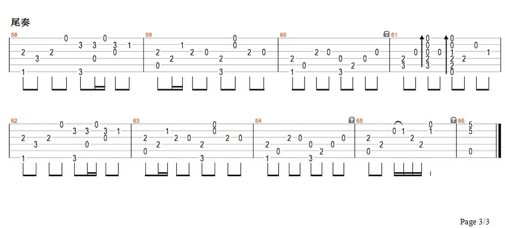 东风志指弹吉他谱3-银临