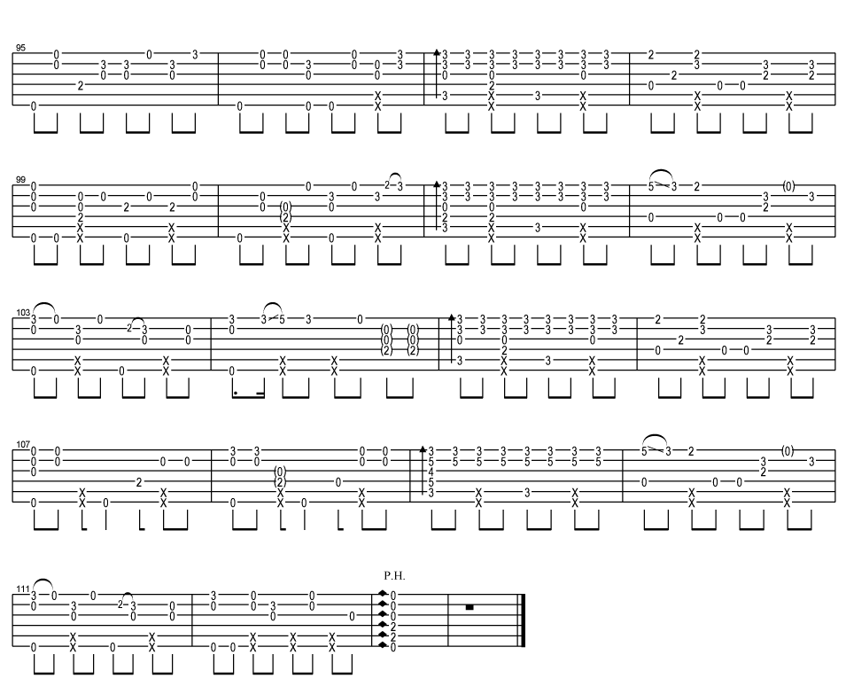 谎言指弹吉他谱4-郑成河