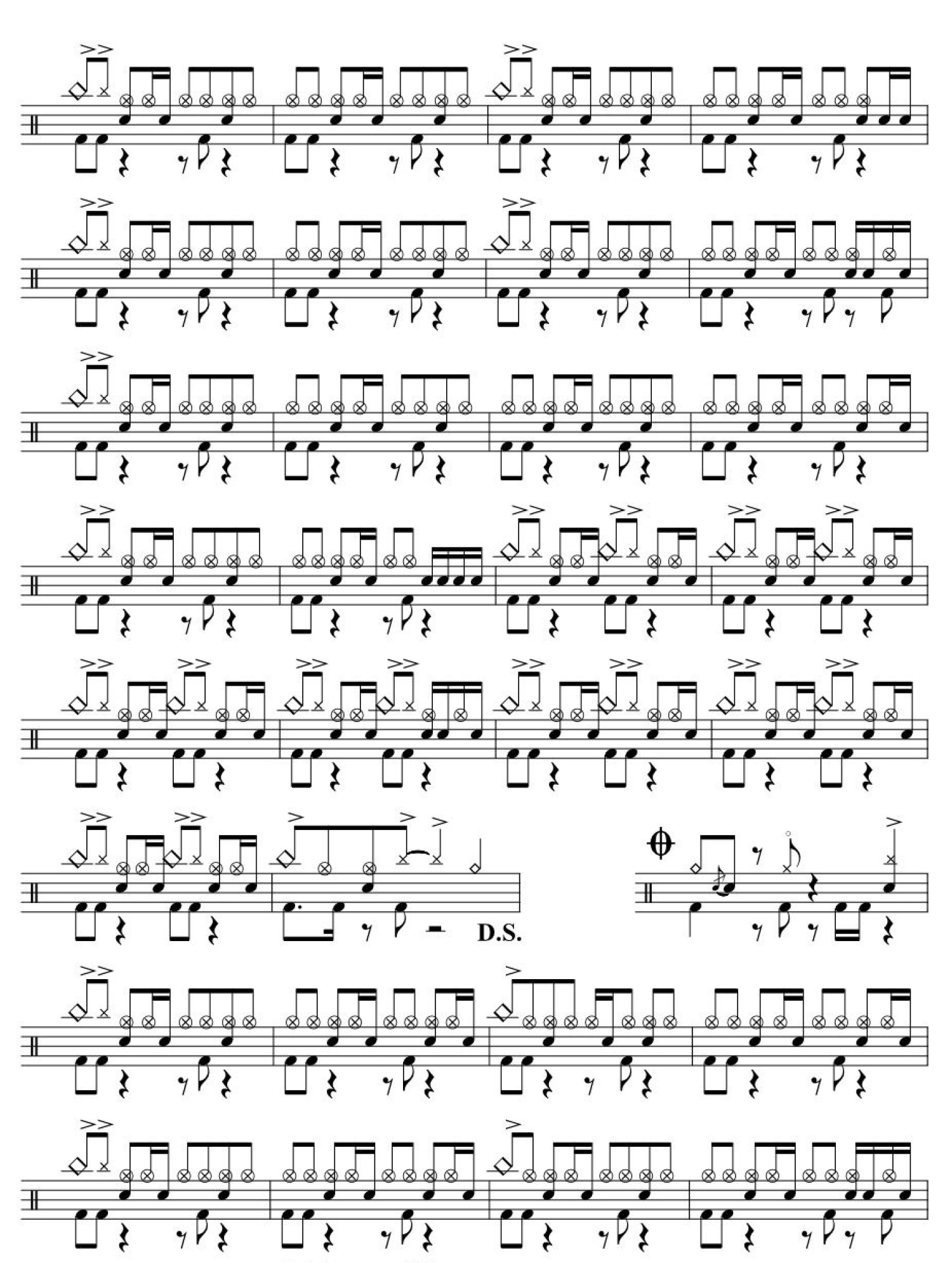 男子汉架子鼓谱2-金波