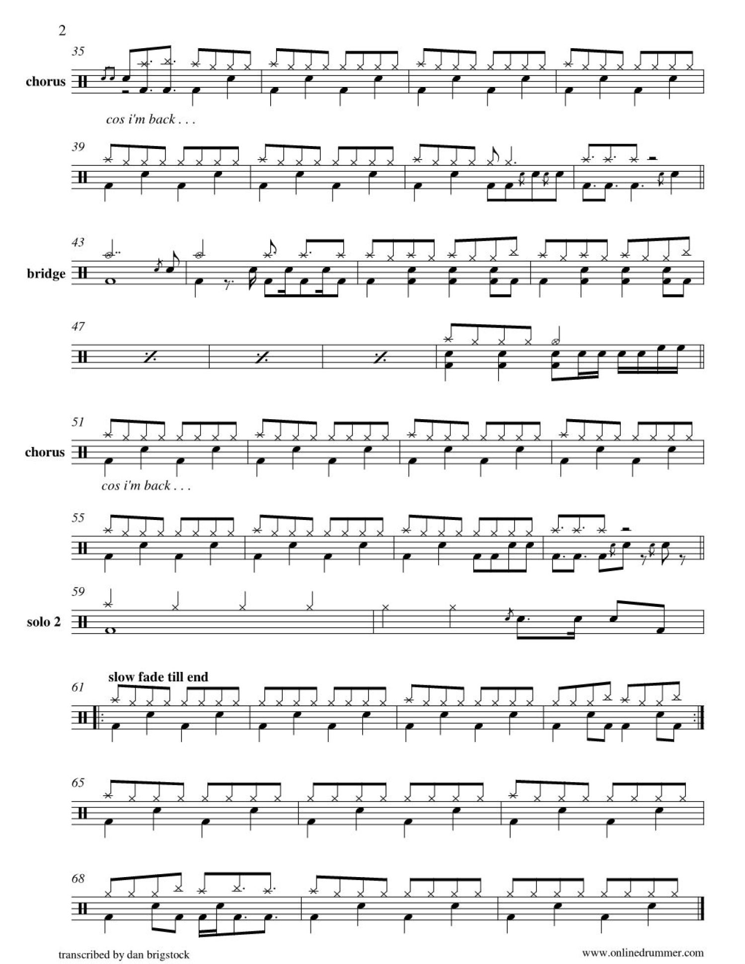 Back-In-Black架子鼓谱2-Ac/Dc