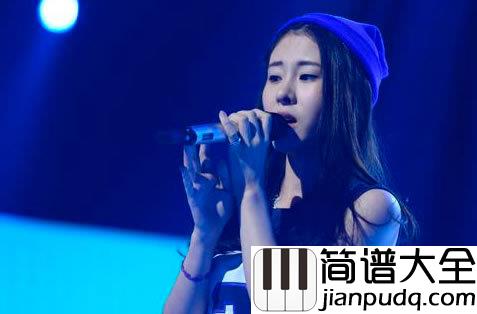 一半一半尤克里里谱_张碧晨_现在只能随着时间旁观