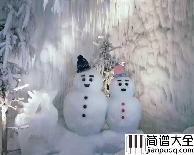 雪人尤克里里谱_范晓萱_你的手摸出我的心疼