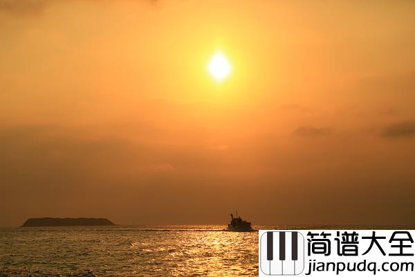 外婆的澎湖湾尤克里里谱_踩着薄暮走向迂回暖暖的彭湖湾