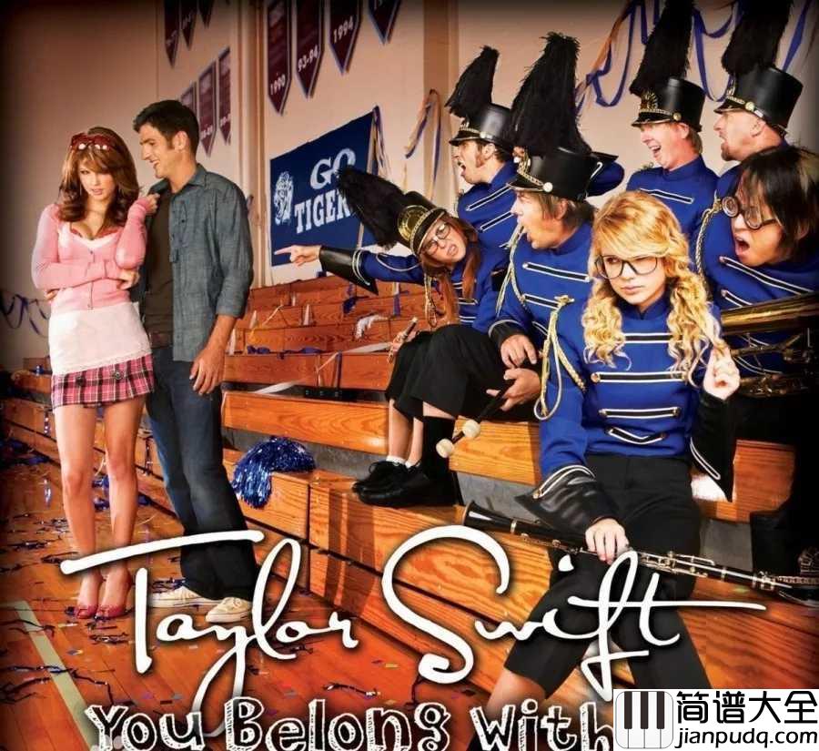 You_belong_with_me尤克里里谱_Taylor_Swift_ukulele弹唱谱_白熊音乐出品