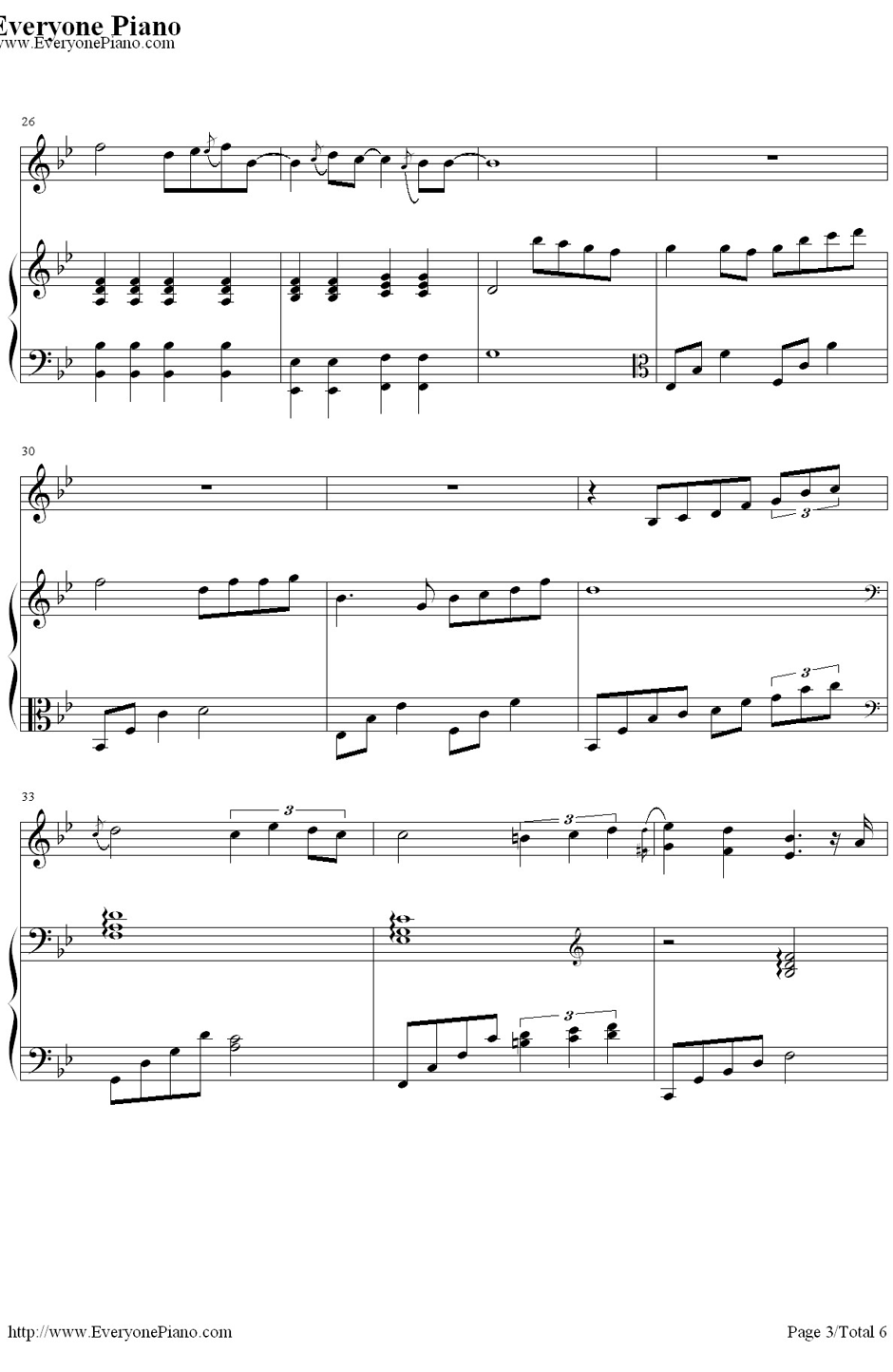 虹之间钢琴谱3-金贵晟