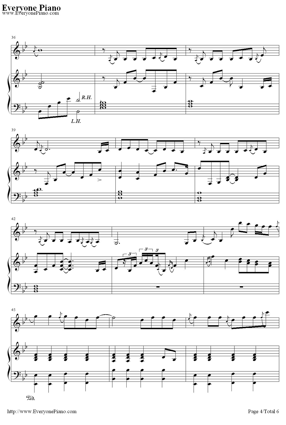 虹之间钢琴谱4-金贵晟