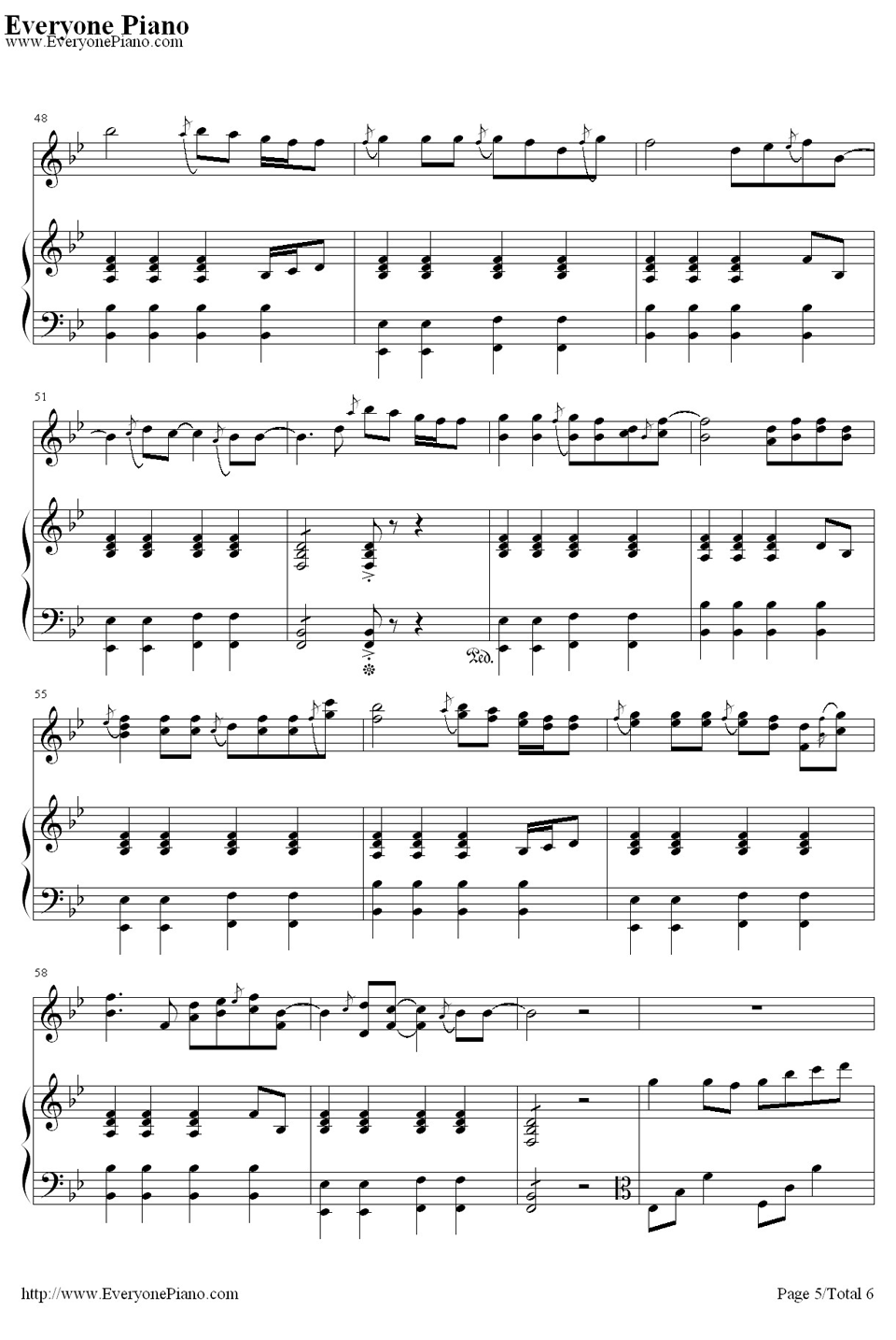 虹之间钢琴谱5-金贵晟