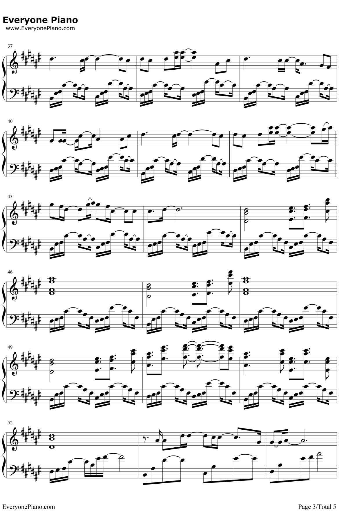 是风动钢琴谱3-银临