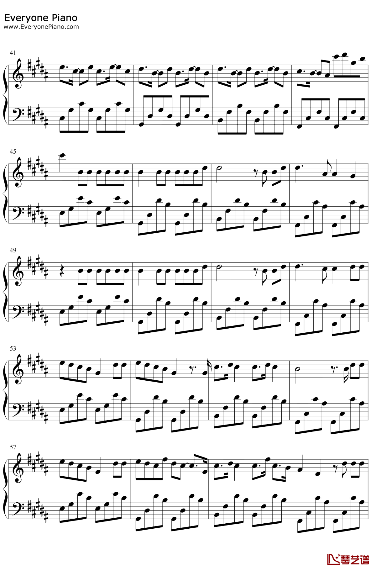 In-Your-Eyes钢琴谱3-Robin-Schulz