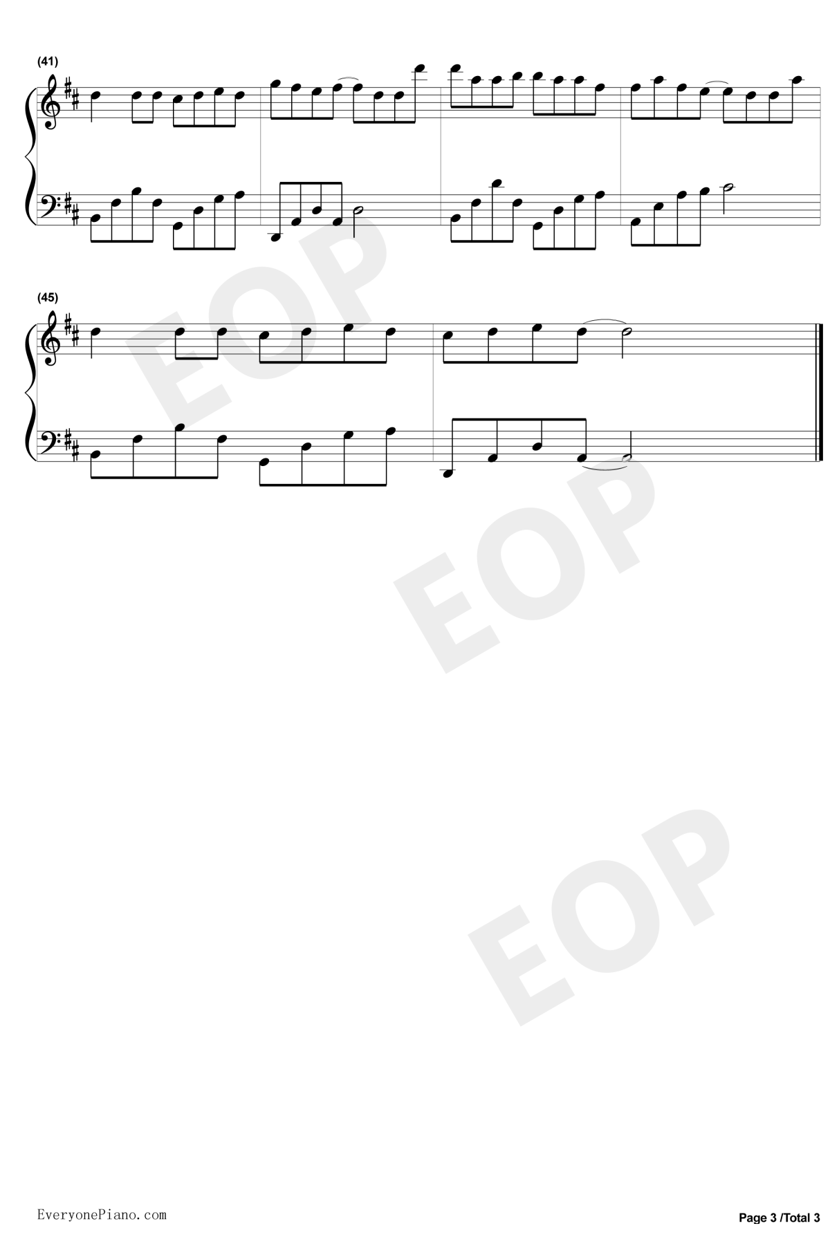 失眠飞行钢琴谱3-沈以诚