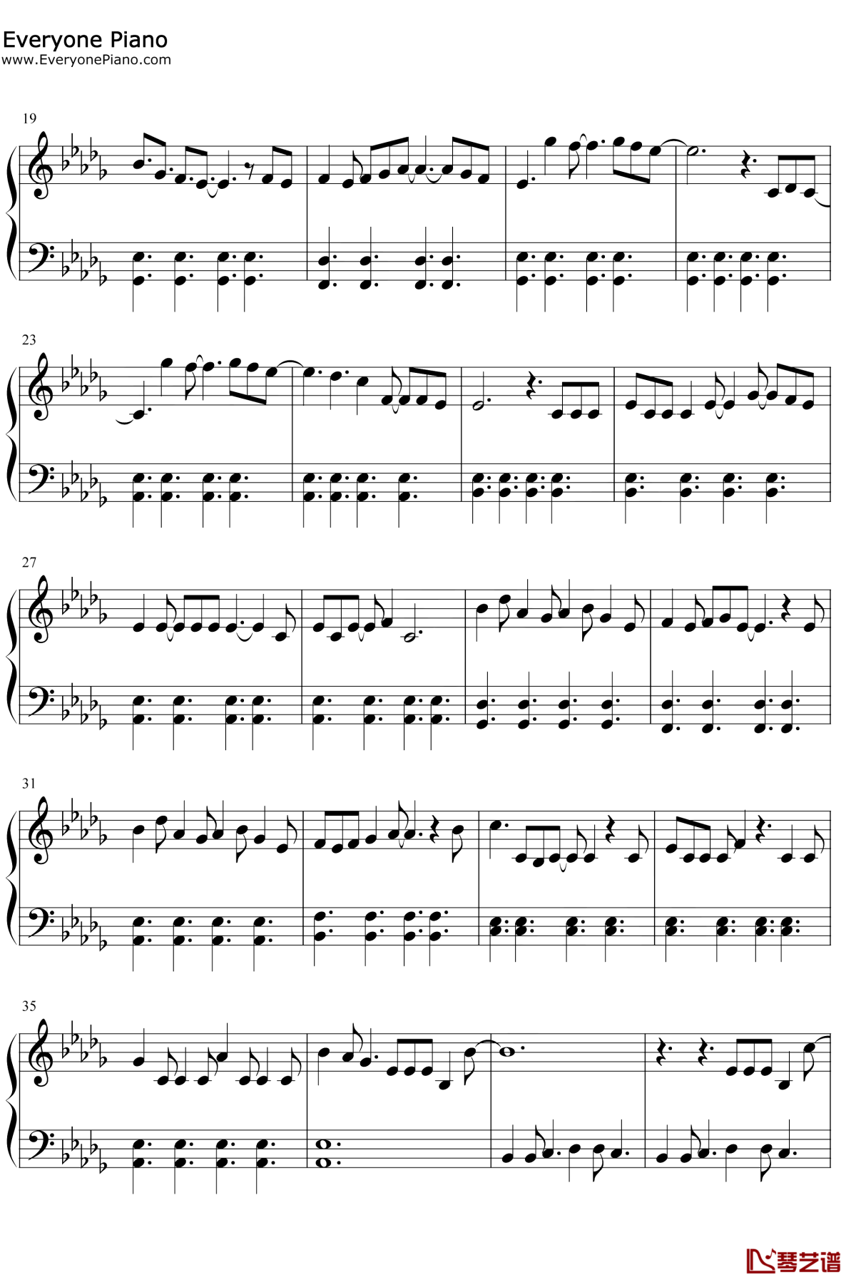 Into-the-Unknown钢琴谱2-Idina-Menzel