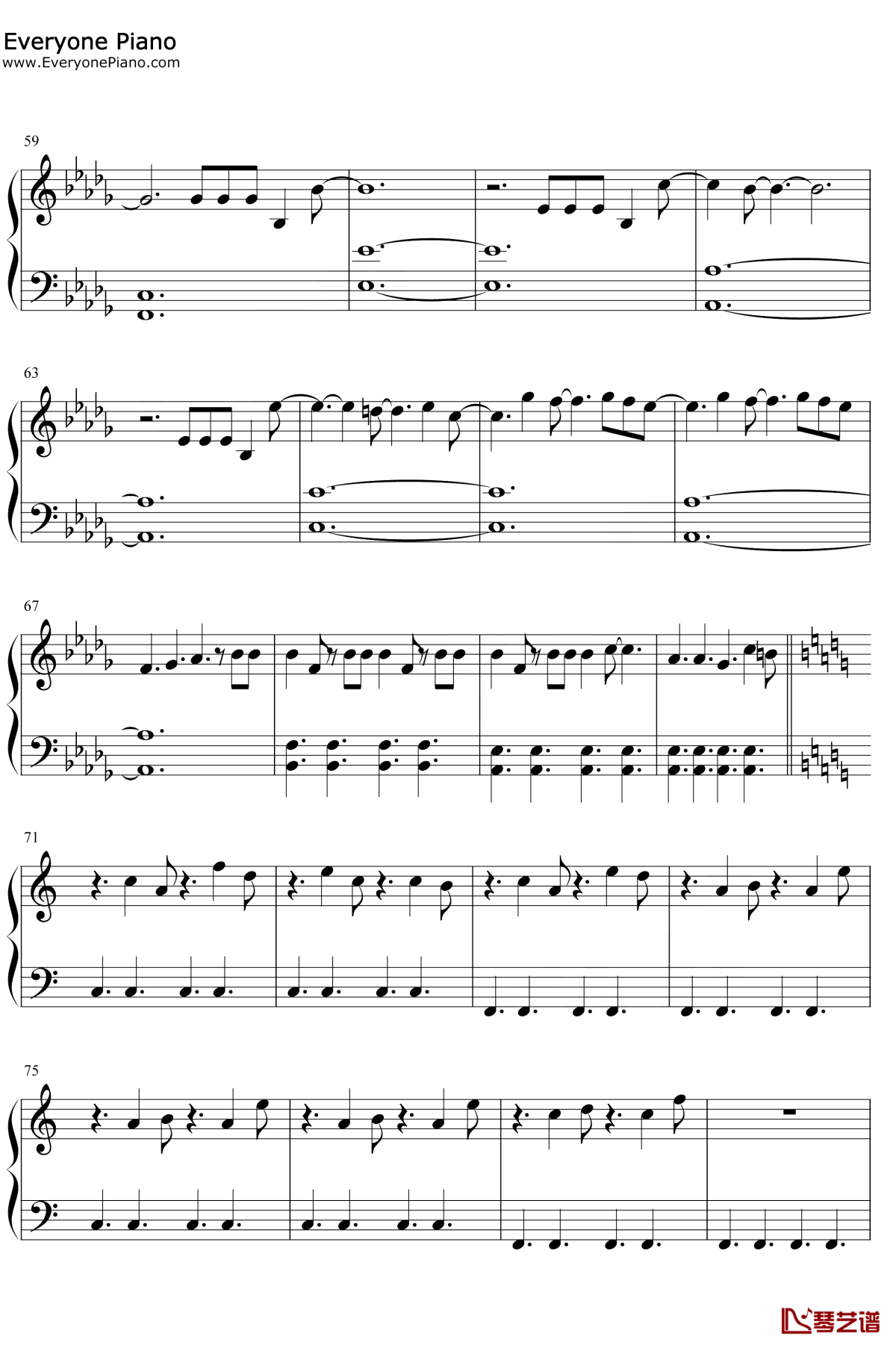 Into-the-Unknown钢琴谱4-Idina-Menzel