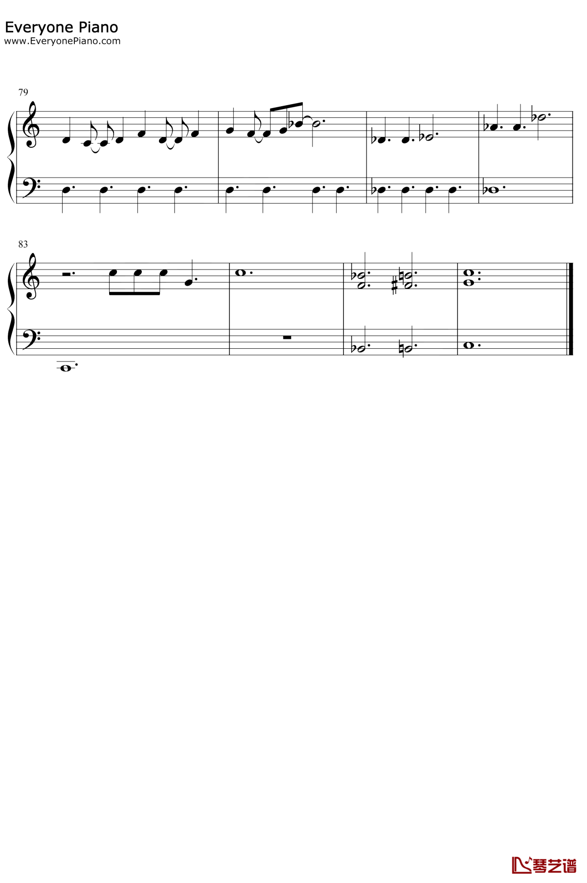 Into-the-Unknown钢琴谱5-Idina-Menzel