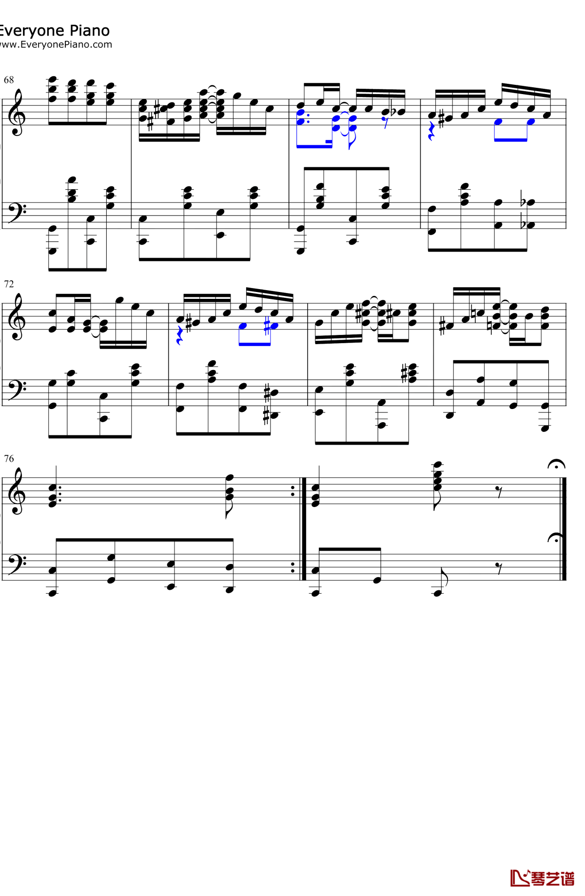 Felicity-Rag钢琴谱5-Scott-Joplin