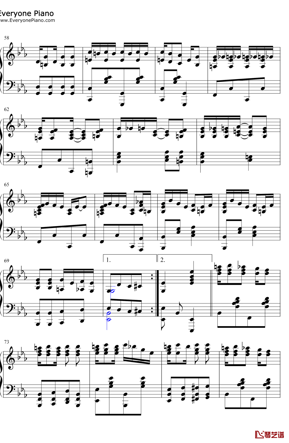 Lover's-Lane-Glide钢琴谱4-Calvin-Woolsey