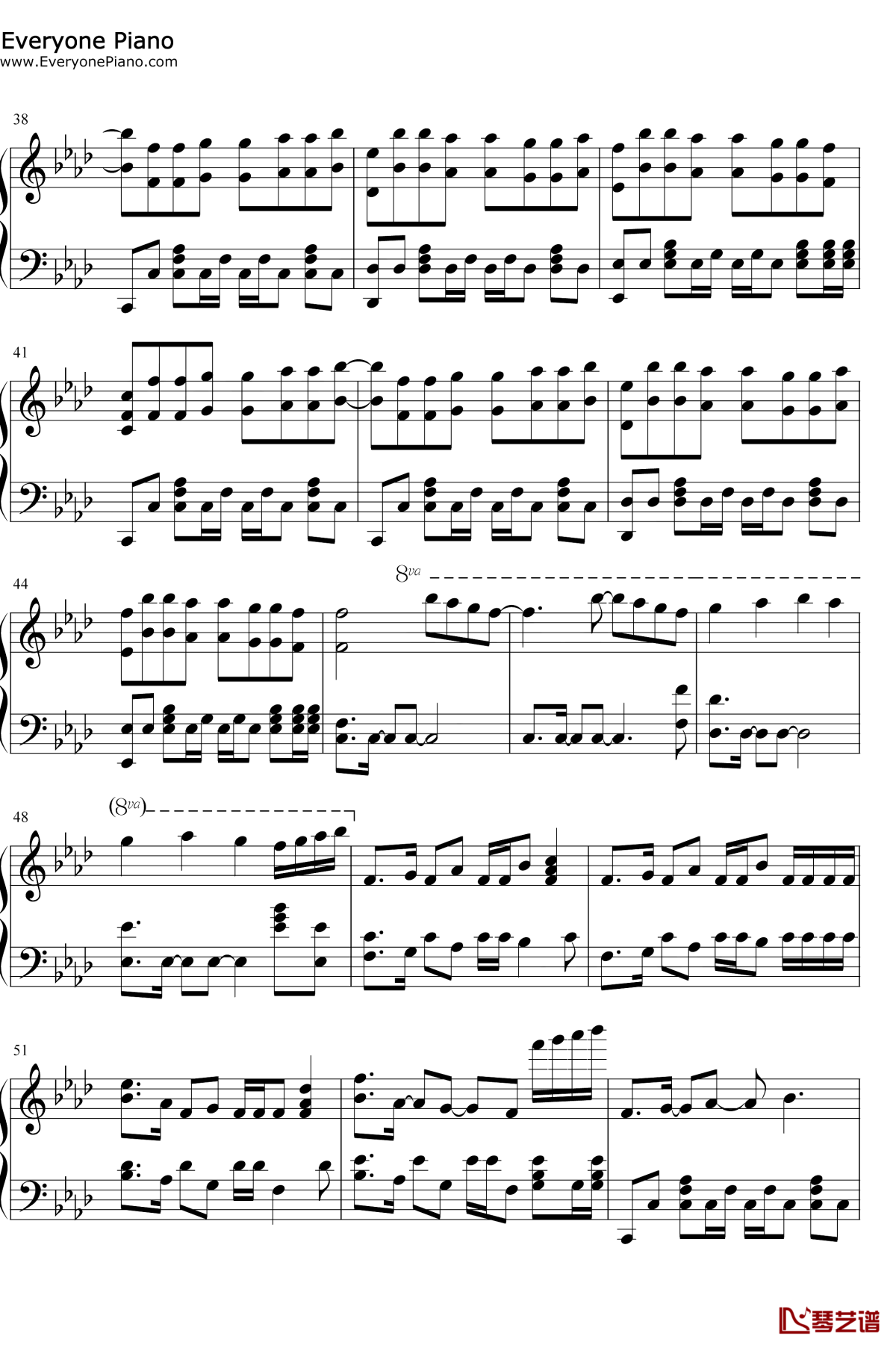 Time-Back钢琴谱3-Bad-Style