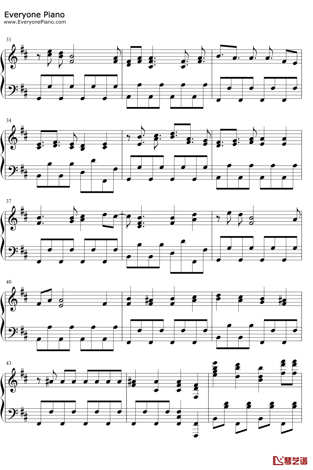 Mad-Head-Love钢琴谱3-米津玄师