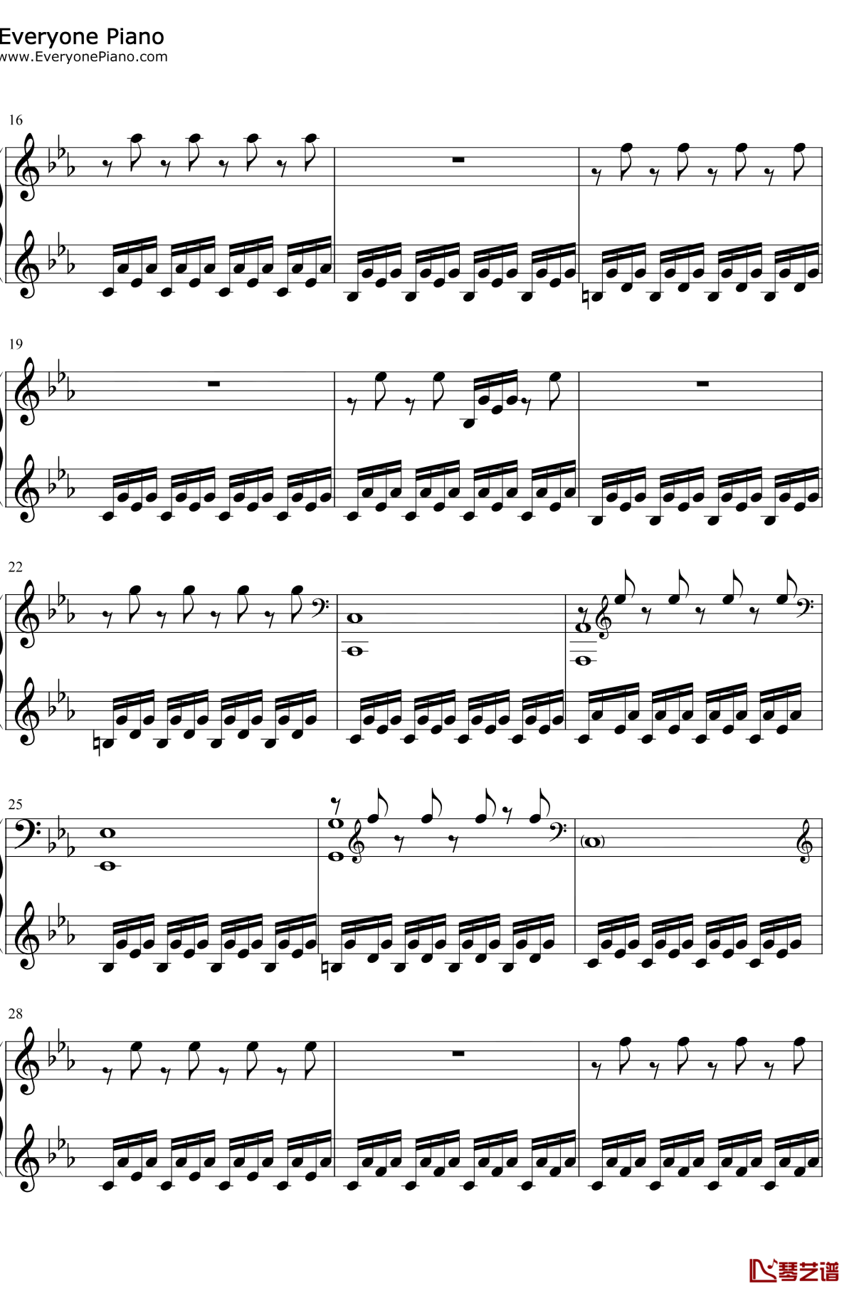 The-Twins钢琴谱2-Max-Richter