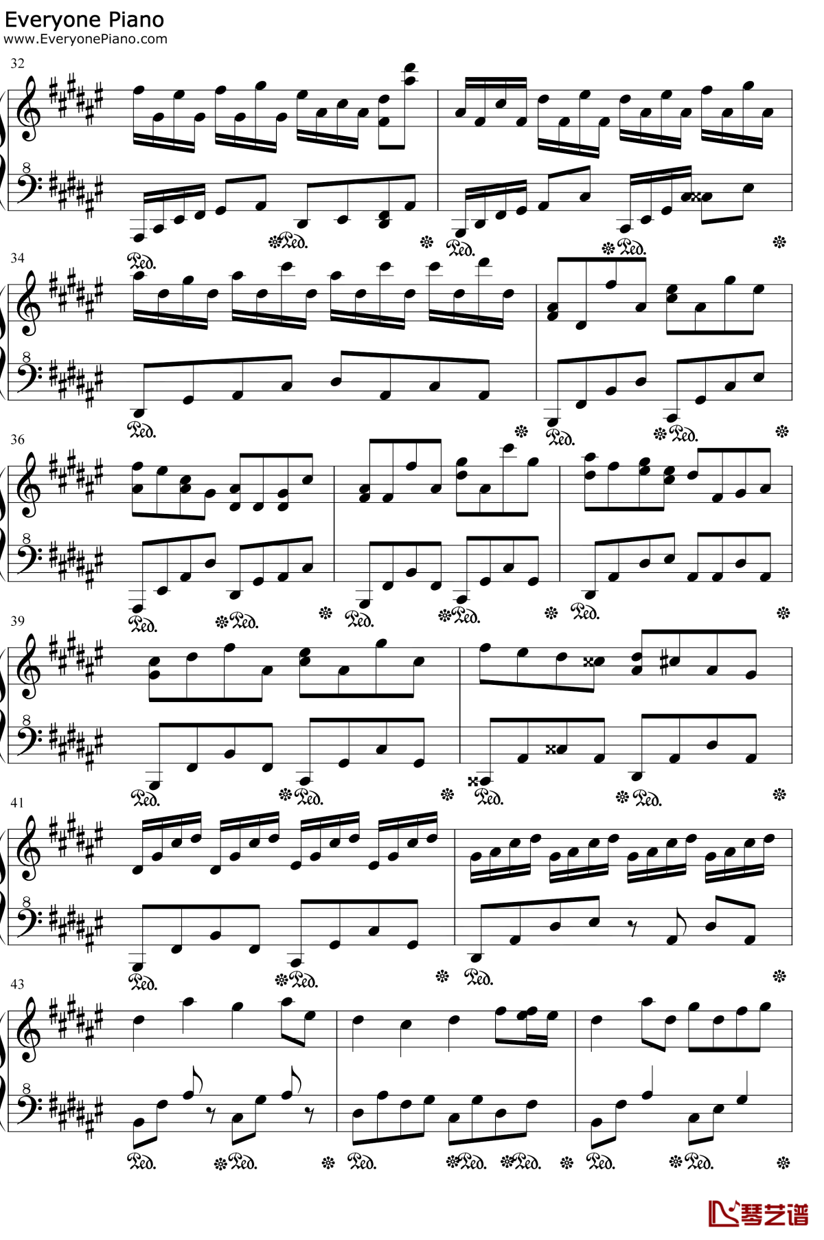 Dream-Meets钢琴谱3-s-zero-pie