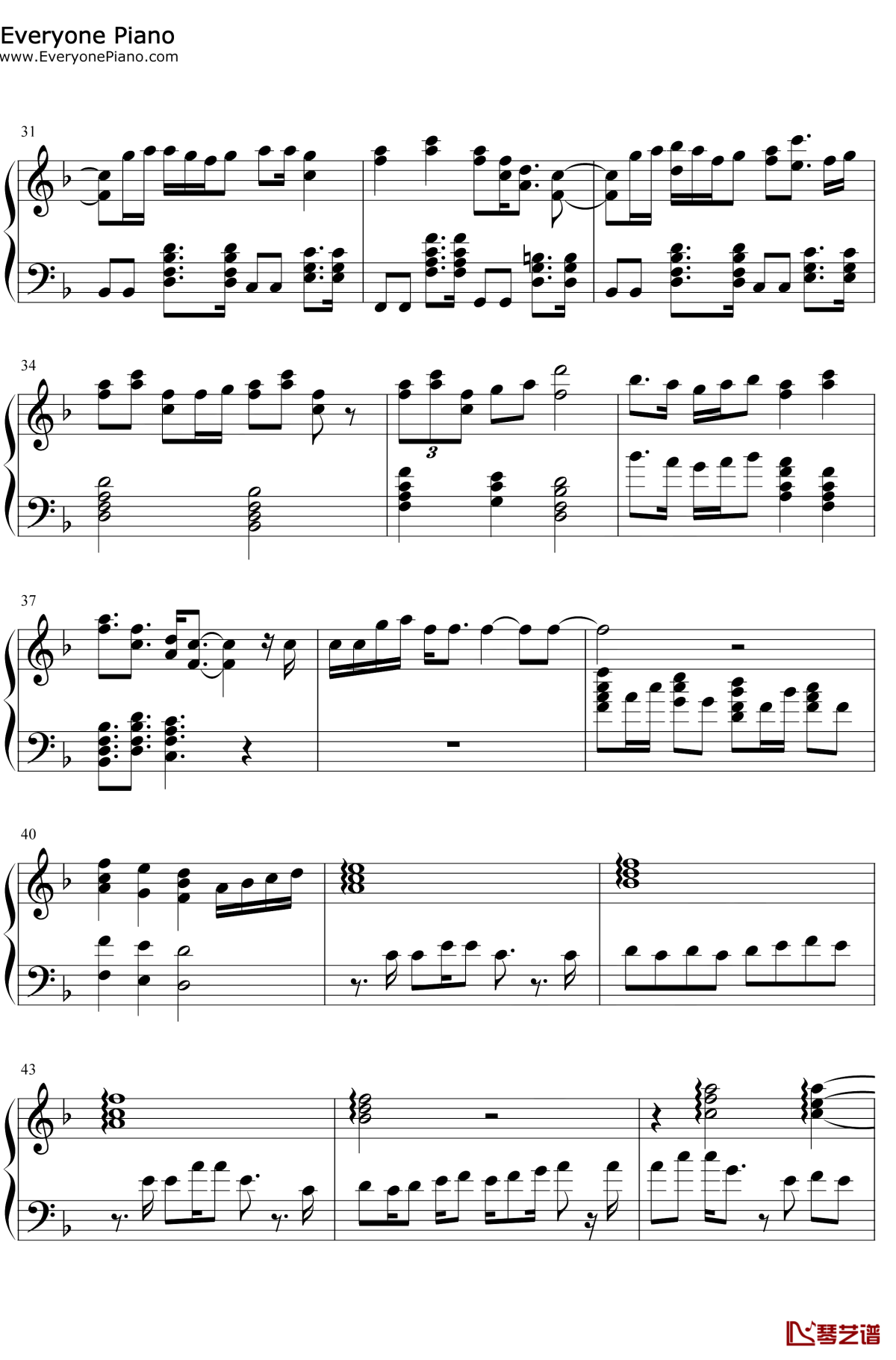 Some-Things-Never-Change钢琴谱3-Kristen-Bell