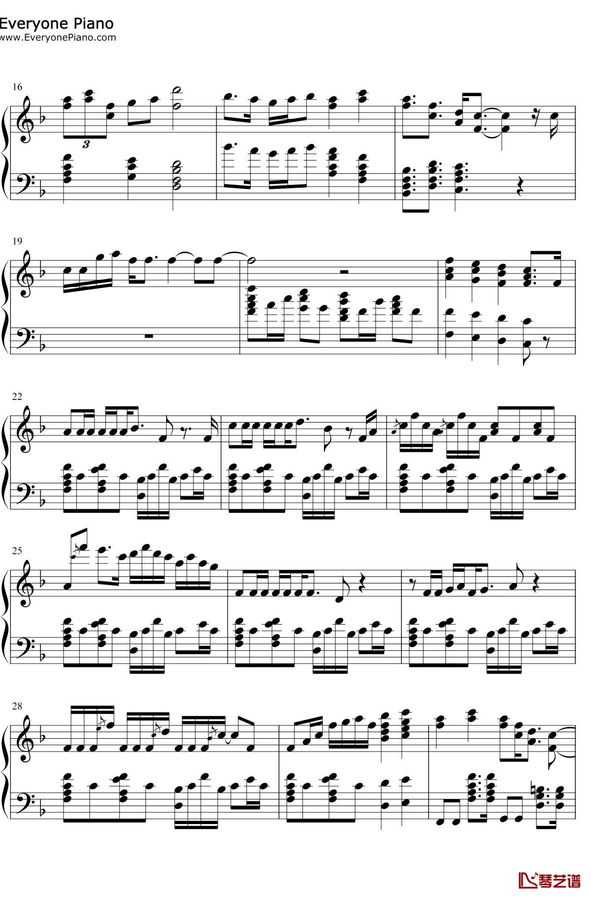 Some-Things-Never-Change钢琴谱2-Kristen-Bell