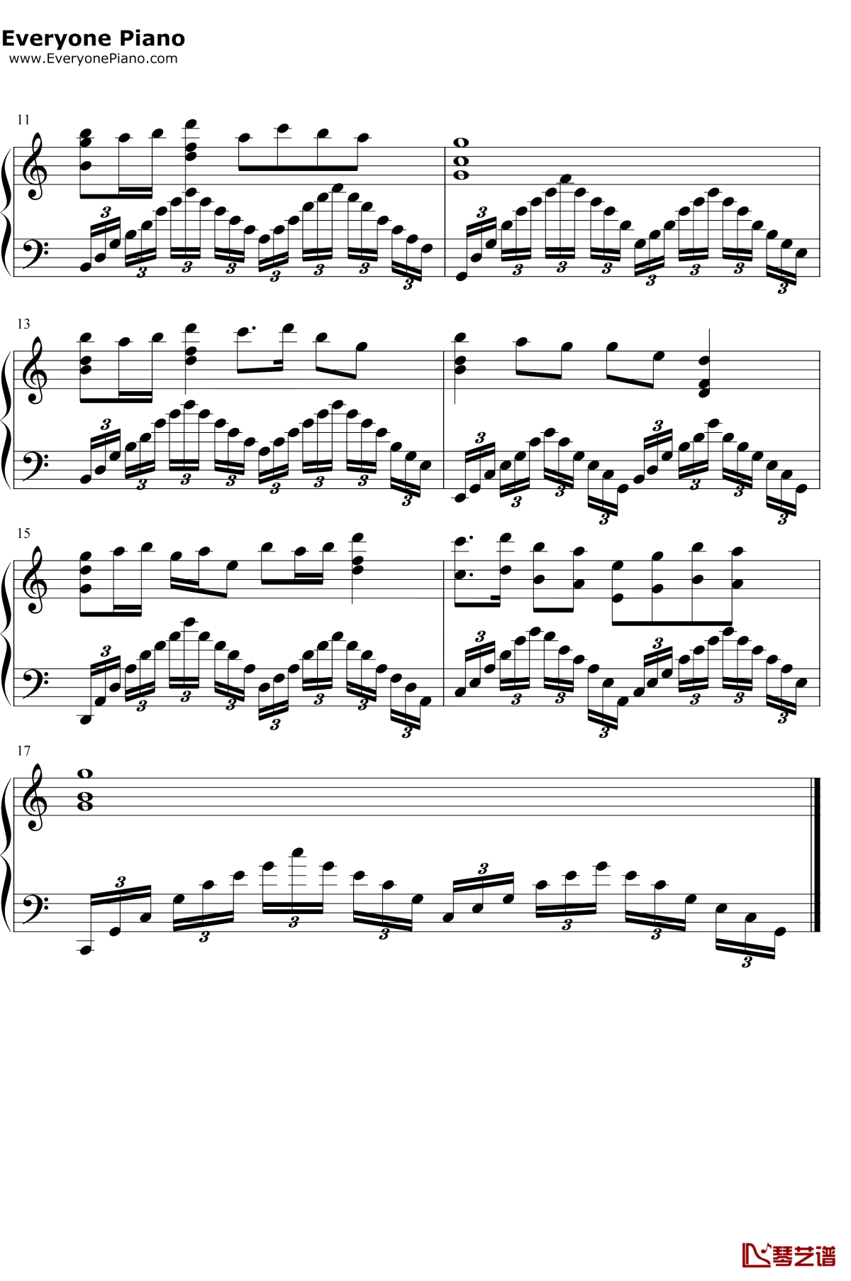 远飞的大雁钢琴谱2-阿兰