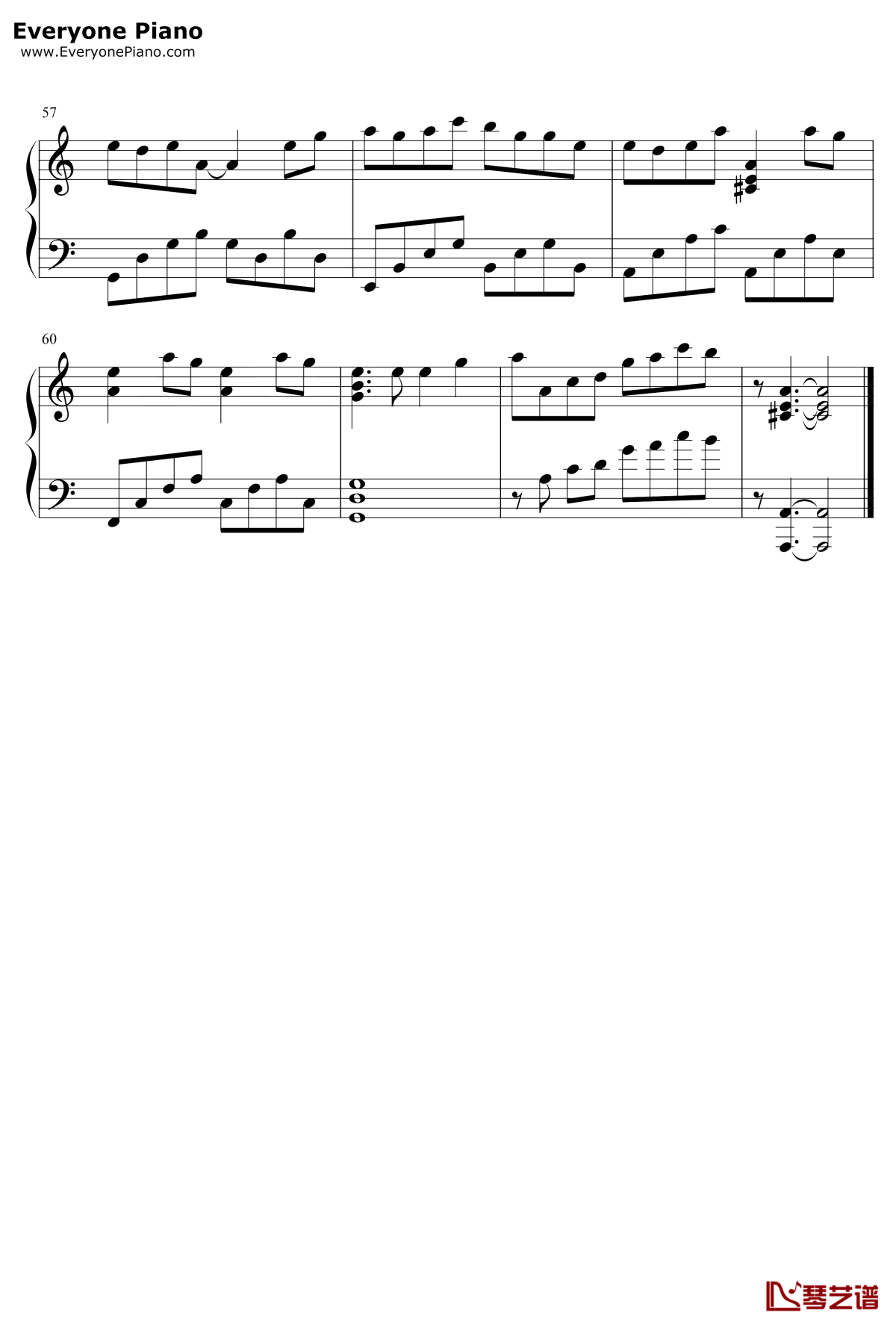 九万字钢琴谱4-黄诗扶