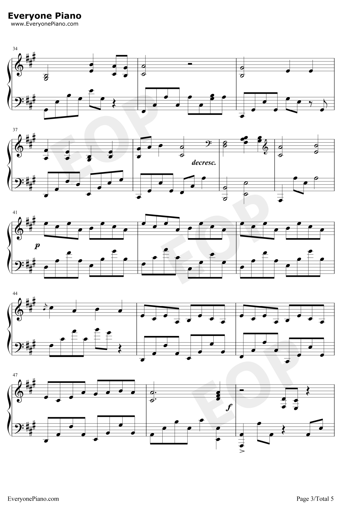 爱与希望钢琴谱3-林俊杰