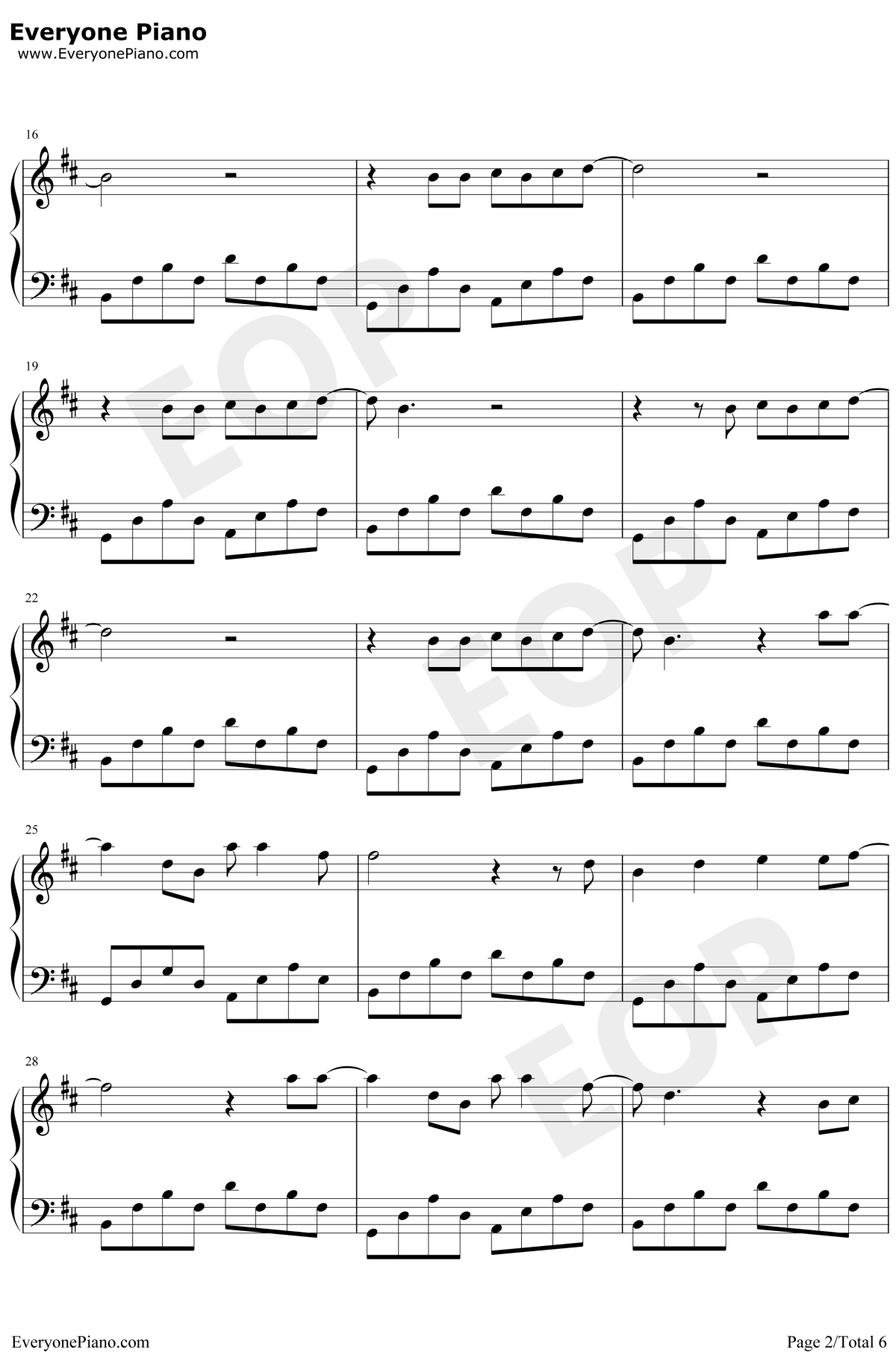 杀死那个石家庄人钢琴谱2-万能青年旅店