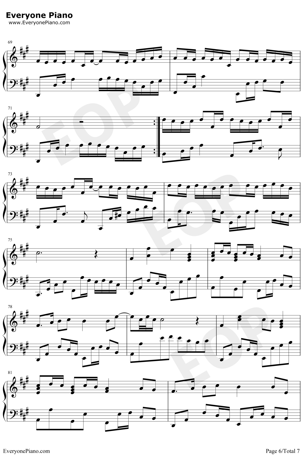 琵琶行钢琴谱6-奇然