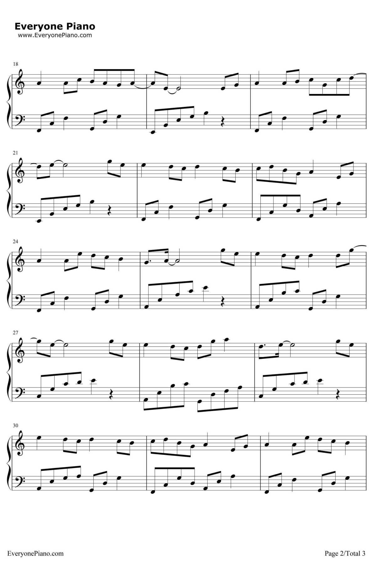 画心钢琴谱2-张靓颖