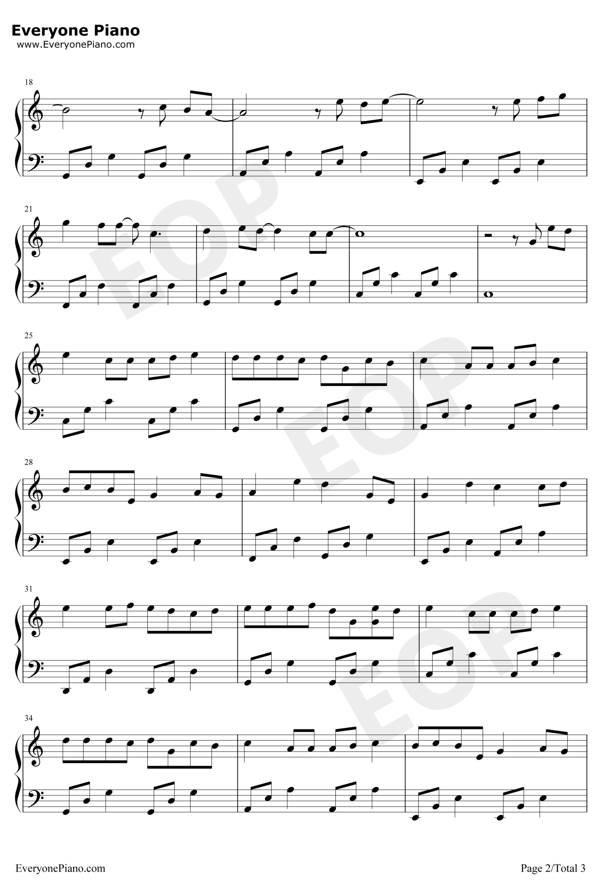 最近钢琴谱2-李圣杰