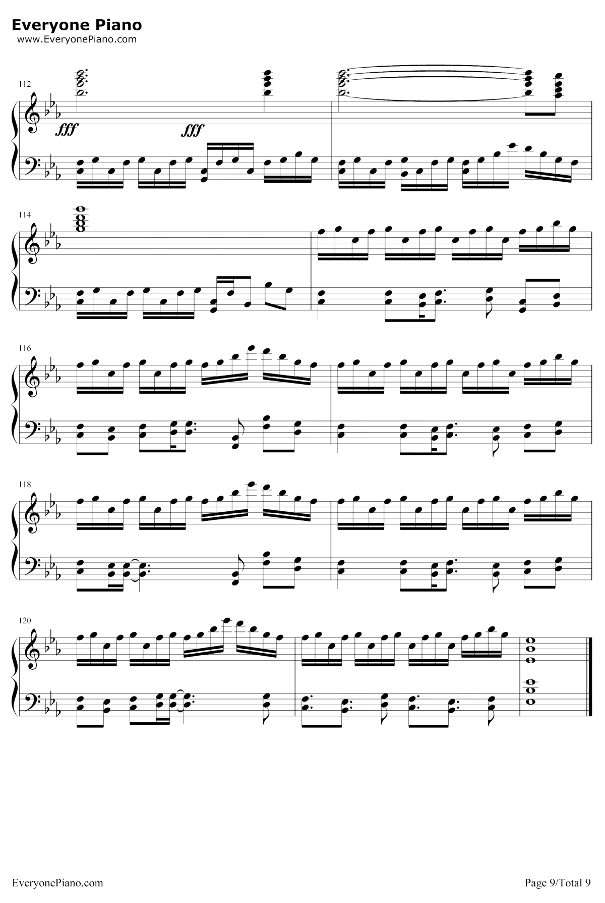 世末歌者钢琴谱9-乐正绫