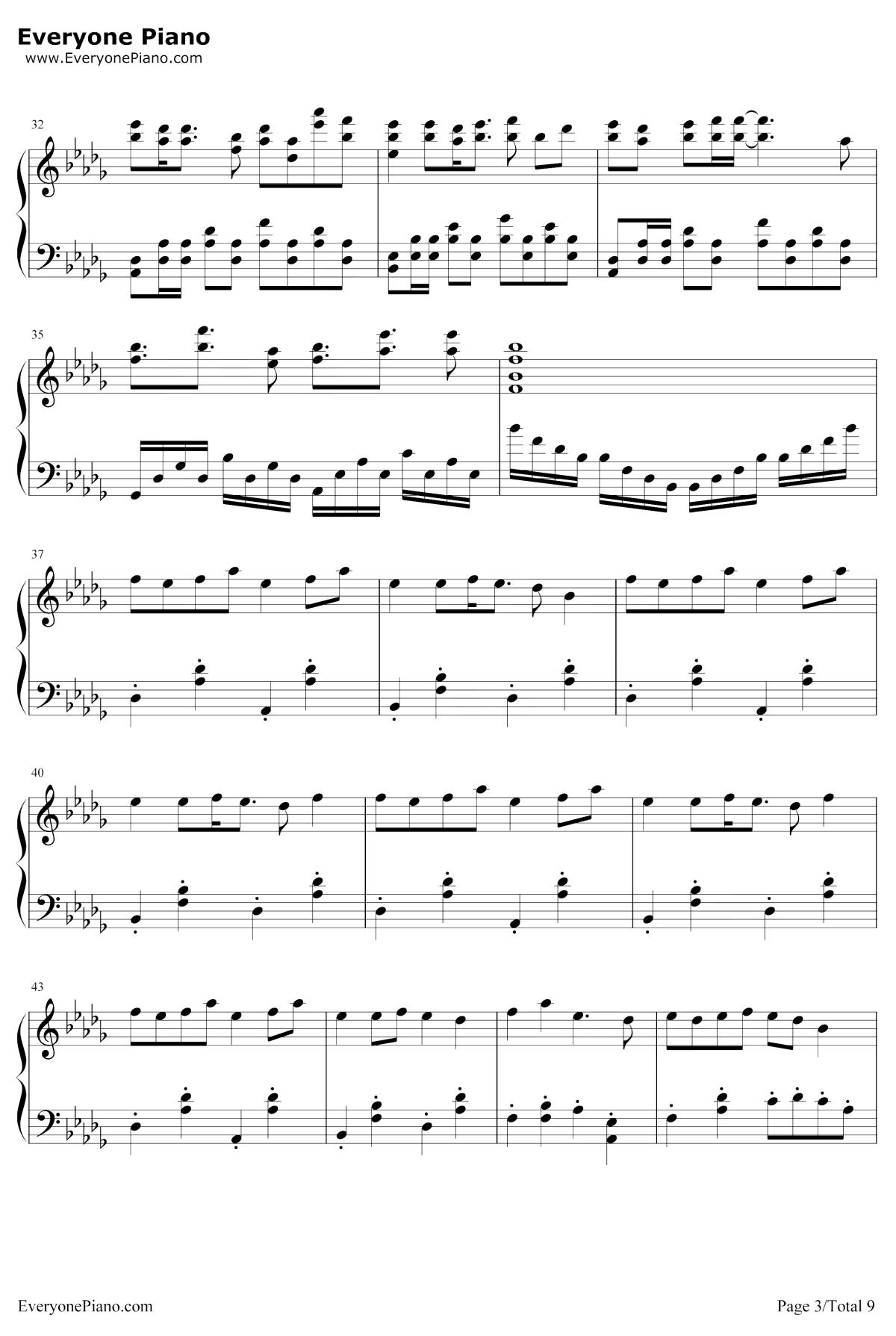 世末歌者钢琴谱3-乐正绫