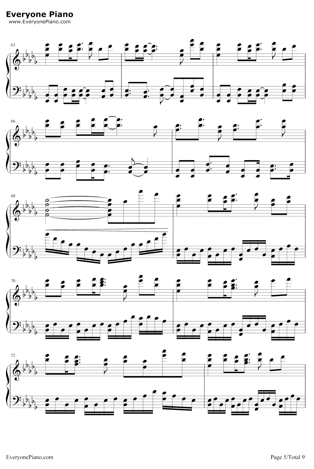 世末歌者钢琴谱5-乐正绫