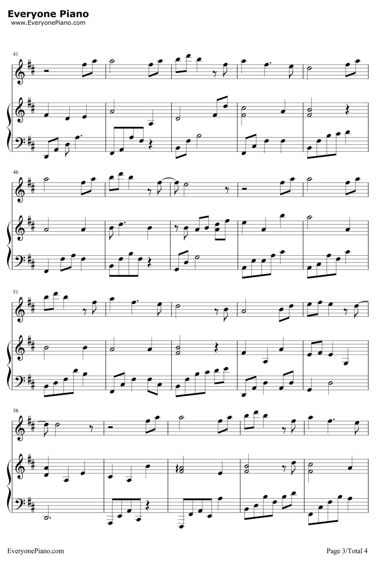 天之大钢琴谱3-周安信