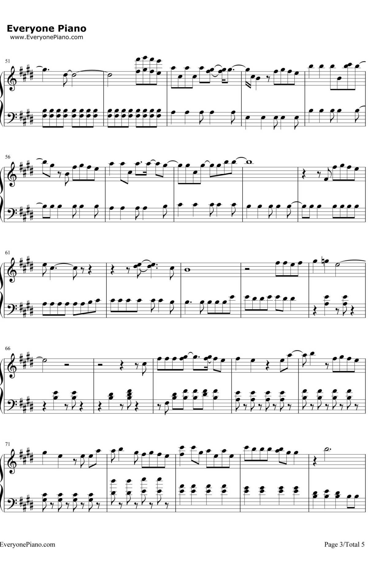 Red钢琴谱3-Taylor-Swift