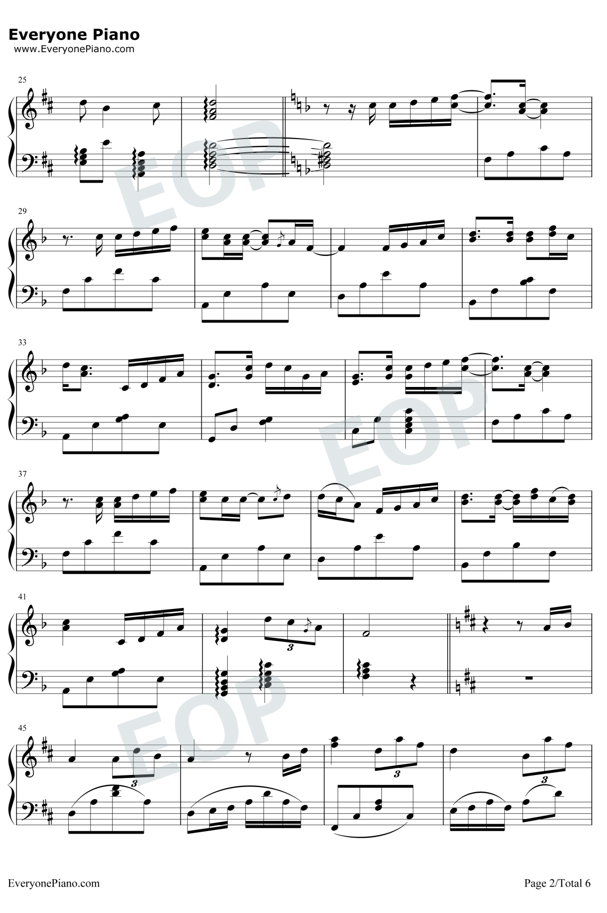 还剩下什么钢琴谱2-羽泉