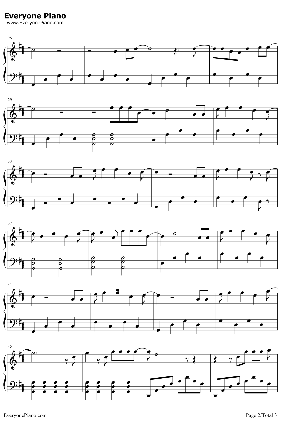 伟大的渺小钢琴谱2-林俊杰