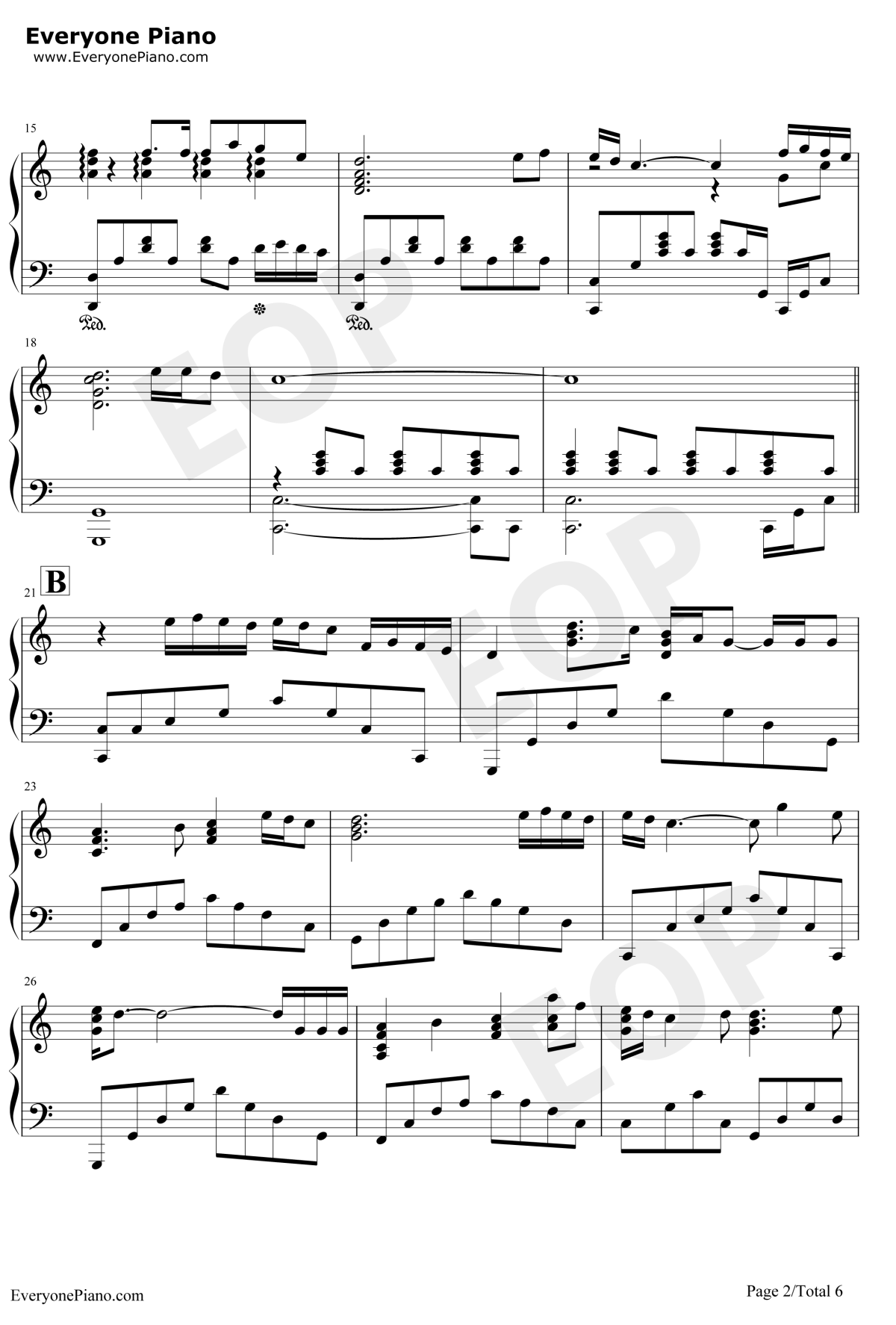 I Do It for You钢琴谱2