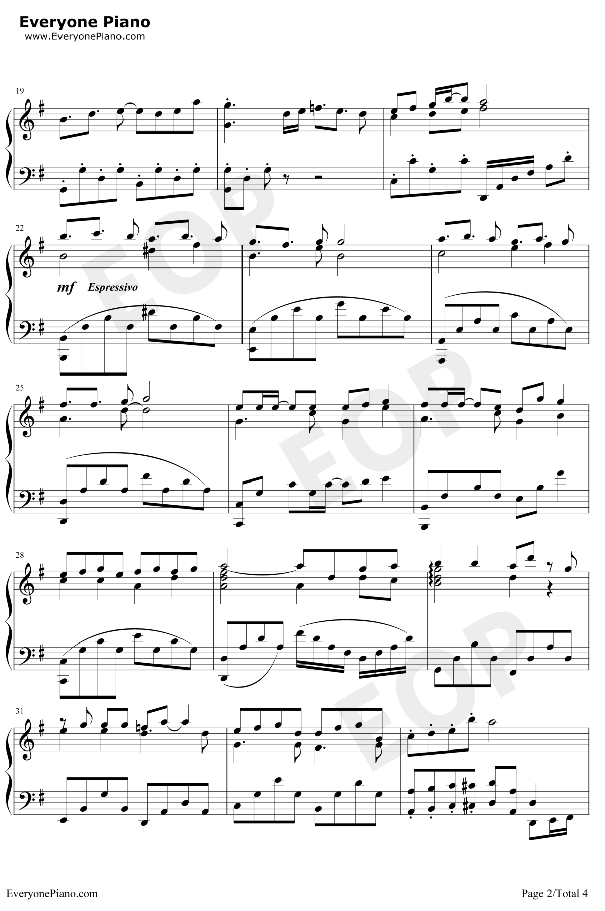 吸tie Ladies钢琴谱2