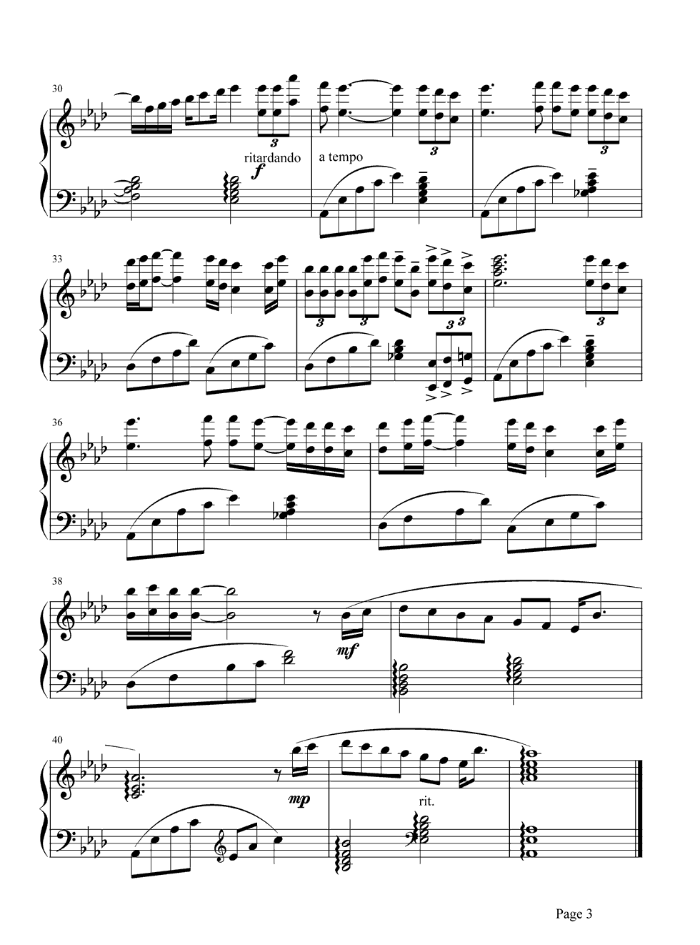 风往北吹钢琴谱3