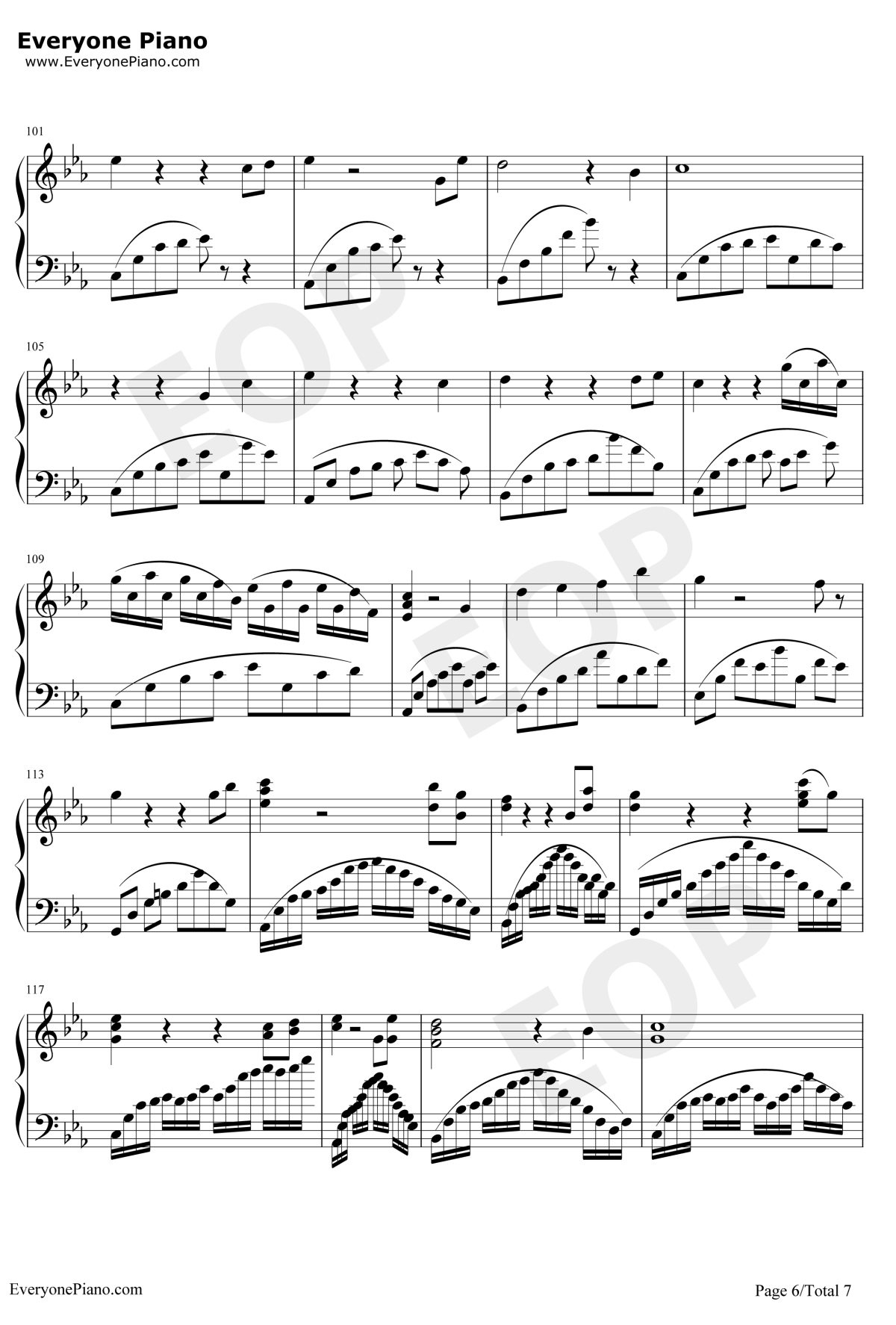 川止于海钢琴谱6